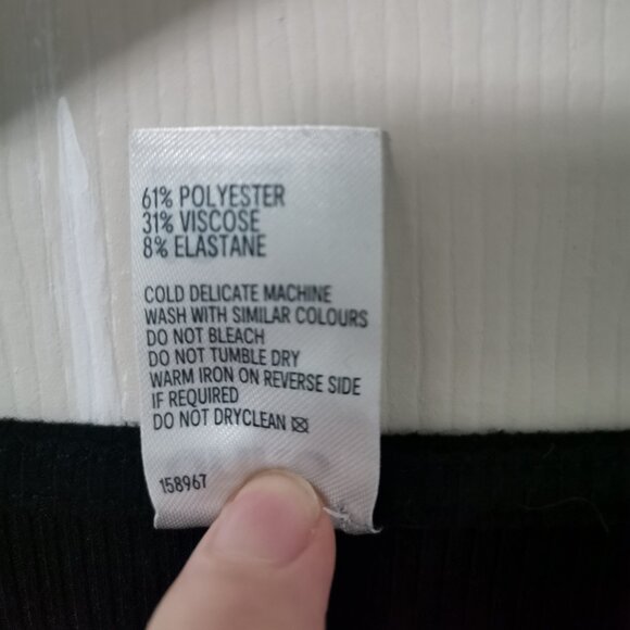 Black Short-Sleeve Bodysuit - Picture 7 of 7